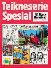 Cover Thumbnail for Norsk barneblad teikneserie spesial (Norsk Barneblad, 1984 series) #13-14/1984