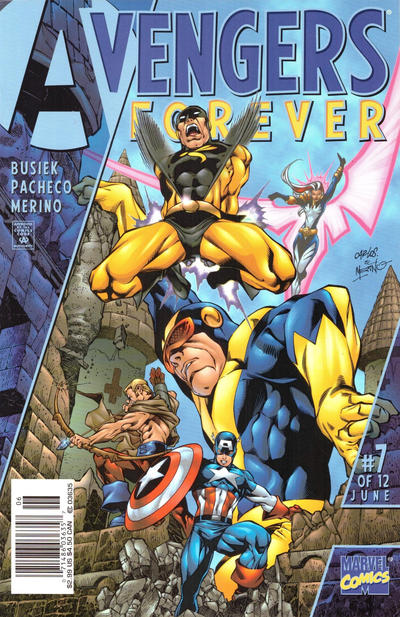 Cover for Avengers Forever (Marvel, 1998 series) #7 [Newsstand]
