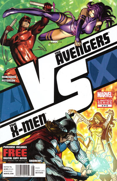 Cover for AVX Vs (Marvel, 2012 series) #4 [Newsstand]