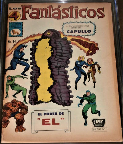 Cover for Los 4 Fantásticos (Editora de Periódicos, S. C. L. "La Prensa", 1962 series) #94