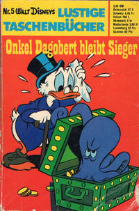 Cover for Lustiges Taschenbuch (Egmont Ehapa, 1967 series) #5 - Onkel Dagobert bleibt Sieger [3,50 DM]