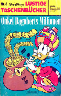 Cover for Lustiges Taschenbuch (Egmont Ehapa, 1967 series) #3 - Onkel Dagoberts Millionen [5,30 DM]