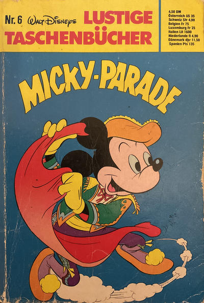 Cover for Lustiges Taschenbuch (Egmont Ehapa, 1967 series) #6 - Micky-Parade [4,50 DM]