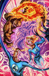 Cover Thumbnail for Fantastic Four (2023 series) #1 (694) [J. Scott Campbell Virgin Art]