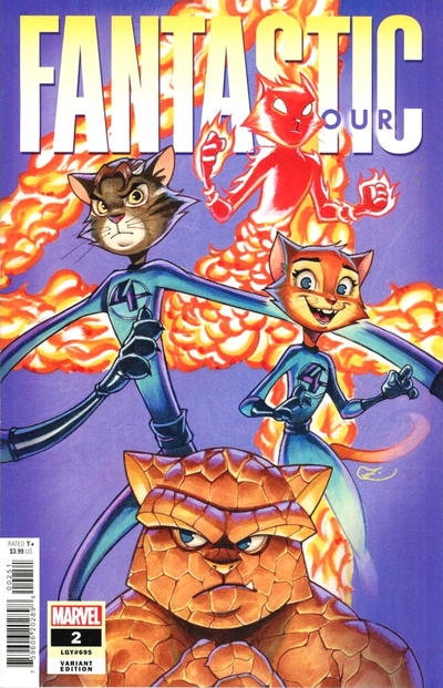 Cover for Fantastic Four (Marvel, 2023 series) #2 (695) [Chrissie Zullo Variant]