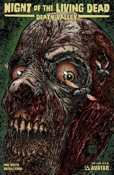 Cover for Night of the Living Dead: Death Valley (Avatar Press, 2011 series) #5 [GORE]
