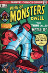 Cover for Where Monsters Dwell (Marvel, 1970 series) #26 [British]