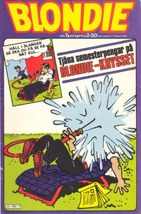 Cover Thumbnail for Blondie (Semic, 1963 series) #7/1975