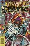 Cover for Static (DC, 1993 series) #28 [Newsstand]