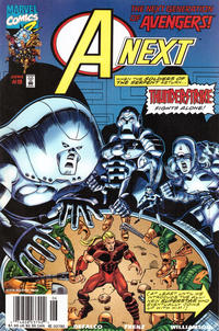 Cover for A-Next (Marvel, 1998 series) #9 [Newsstand]