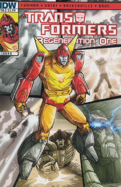 Cover for Transformers: Regeneration One (IDW, 2012 series) #96