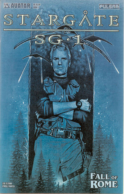 Cover for Stargate SG-1: Fall of Rome (Avatar Press, 2004 series) #1 [O'Nell Painted]