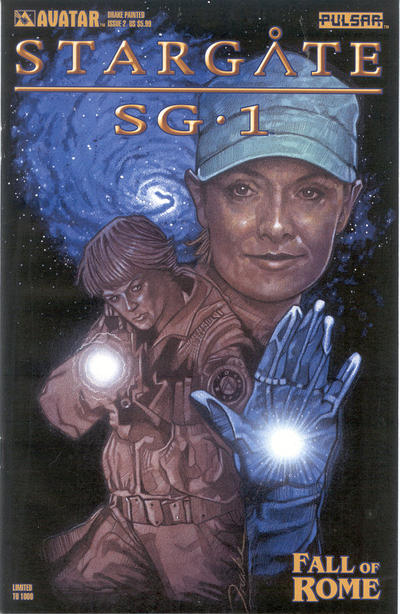 Cover for Stargate SG-1: Fall of Rome (Avatar Press, 2004 series) #2 [Drake Painted]