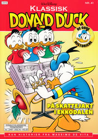 Cover Thumbnail for Klassisk Donald Duck (Hjemmet / Egmont, 2016 series) #41 - På skattejakt i Ekkodalen