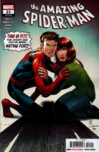 Cover for The Amazing Spider-Man (Marvel, 2022 series) #21 (915)