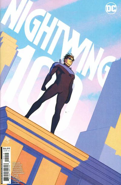 Cover for Nightwing (DC, 2016 series) #100 [Second Printing Bruno Redondo Cover]