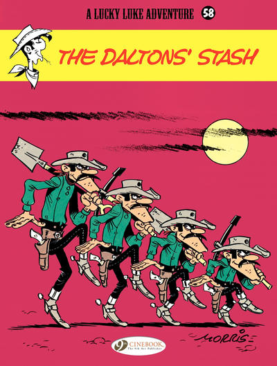 Cover for A Lucky Luke Adventure (Cinebook, 2006 series) #58 - The Daltons' Stash