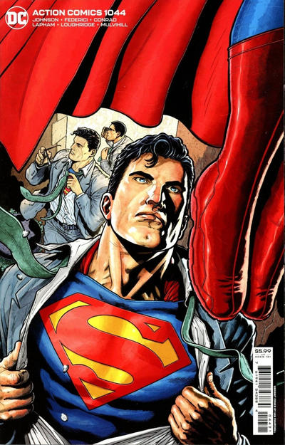 Cover for Action Comics (DC, 2011 series) #1044 [Ian Churchill Cardstock Variant Cover]