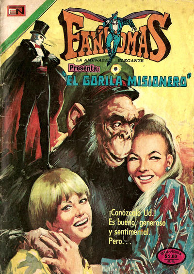 Cover for Fantomas (Editorial Novaro, 1969 series) #214