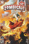 Cover for Zombicide: Day One (Source Point Press, 2023 series) #2 [Cover B - Riccardo Crosa (Flames)]