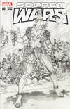 Cover for Secret Wars (Marvel, 2015 series) #1 [Fobidden Planet Exclusive Simone Bianchi Deadpool Sketch Variant]