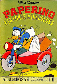 Cover Thumbnail for Albi della Rosa (Mondadori, 1954 series) #254