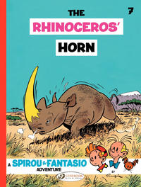 Cover Thumbnail for Spirou & Fantasio (Cinebook, 2009 series) #7 - The Rhinoceros' Horn