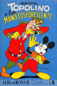 Cover Thumbnail for Albi della Rosa (Mondadori, 1954 series) #341