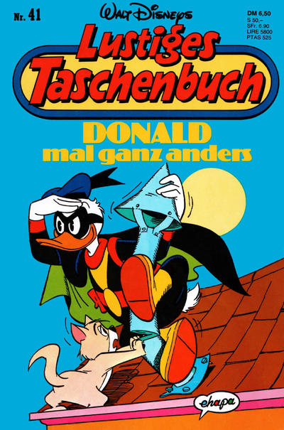 Cover for Lustiges Taschenbuch (Egmont Ehapa, 1967 series) #41 - Donald mal ganz anders [6,50 DM]