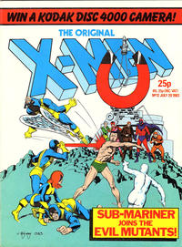 Cover Thumbnail for The Original X-Men (Marvel UK, 1983 series) #12