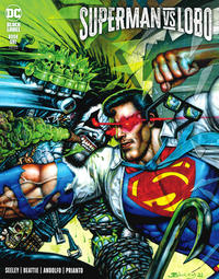 Cover Thumbnail for Superman vs. Lobo (DC, 2021 series) #1 [Simon Bisley Variant Cover]