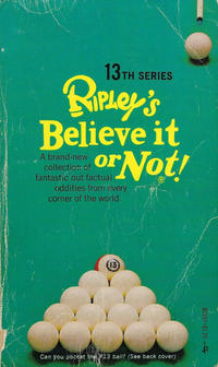 Cover for Ripley's Believe It or Not! (Pocket Books, 1941 series) #13 [8th Printing]