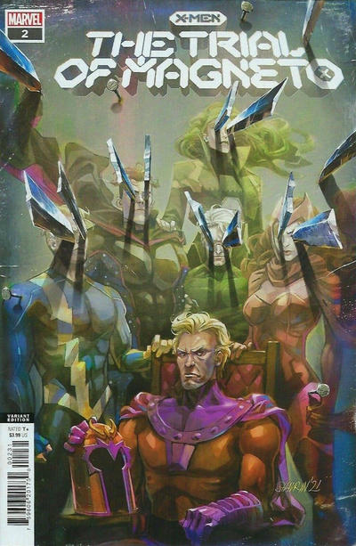 Cover for X-Men: The Trial of Magneto (Marvel, 2021 series) #2 [Ivan Shavrin Cover]