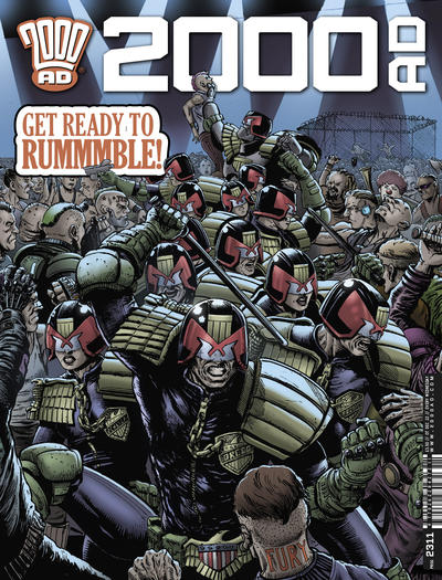 Cover for 2000 AD (Rebellion, 2001 series) #2311
