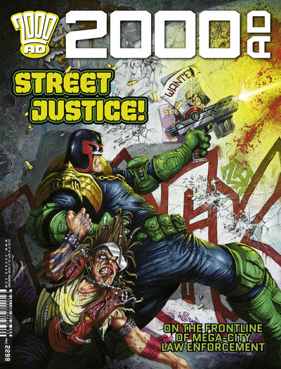Cover for 2000 AD (Rebellion, 2001 series) #2299