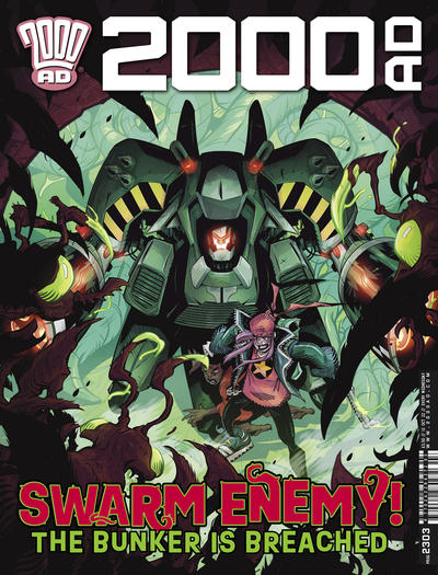 Cover for 2000 AD (Rebellion, 2001 series) #2303