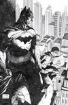 Cover Thumbnail for Batman (2016 series) #125 [Jim Lee & Scott Williams Cardstock Black and White Variant Cover]