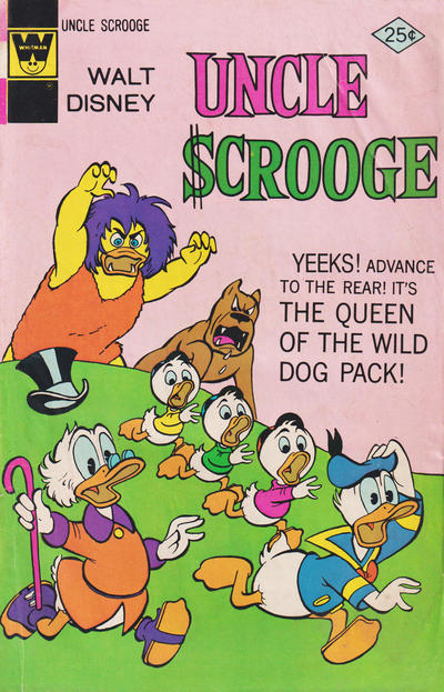 Cover for Walt Disney Uncle Scrooge (Western, 1963 series) #128 [Whitman]
