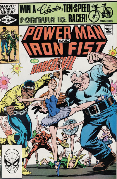 Cover for Power Man and Iron Fist (Marvel, 1981 series) #77 [Direct]