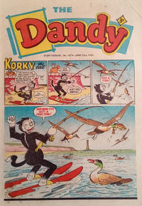 Cover Thumbnail for The Dandy (D.C. Thomson, 1950 series) #1074
