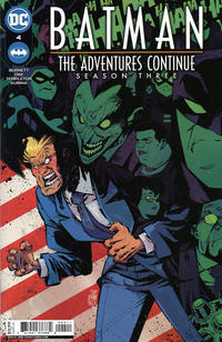 Cover Thumbnail for Batman: The Adventures Continue Season Three (DC, 2023 series) #4 [Jorge Corona Cover]