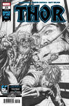 Cover Thumbnail for Thor (2020 series) #25 (751) [Second Printing - Gary Frank Black and White]