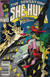 Cover for The Sensational She-Hulk (Marvel, 1989 series) #11 [Newsstand]