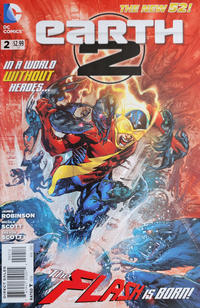 Cover Thumbnail for Earth 2 (DC, 2012 series) #2 [Second Printing]