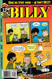Cover Thumbnail for Billy (Hjemmet / Egmont, 1998 series) #13/2002