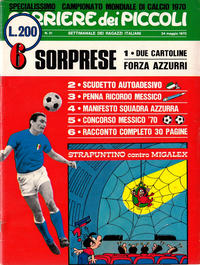 Cover Thumbnail for Corriere dei Piccoli (Corriere della Sera, 1908 series) #21/1970