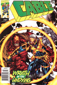 Cover for Cable (Marvel, 1993 series) #81 [Newsstand]