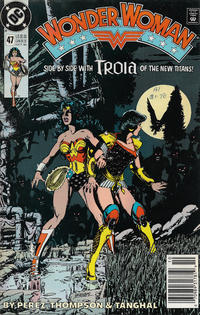 Cover for Wonder Woman (DC, 1987 series) #47 [Newsstand]