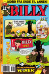 Cover for Billy (Hjemmet / Egmont, 1998 series) #21/2002
