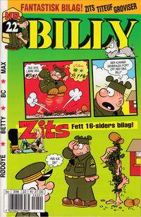 Cover Thumbnail for Billy (Hjemmet / Egmont, 1998 series) #22/2002